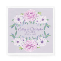 Casamento Personalizado Floral Personalizado da La