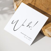 Casamento Personalizado Napkins com Nós Fazemos De