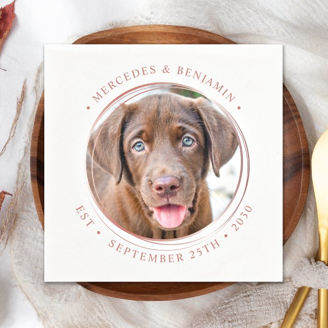 Guardanapo De Papel Casamento Personalizado Personalizado de Personali (Criador carregado)