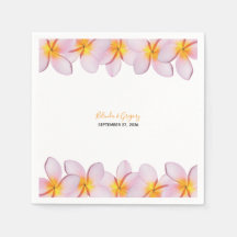 Casamento Pink Plumeria Frangipani