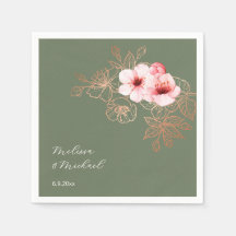 Casamento Rosa Cerejeira Verde Sage