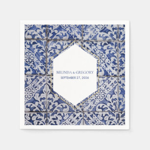 Guardanapo De Papel Casamento Russo de Azulejos Portugueses
