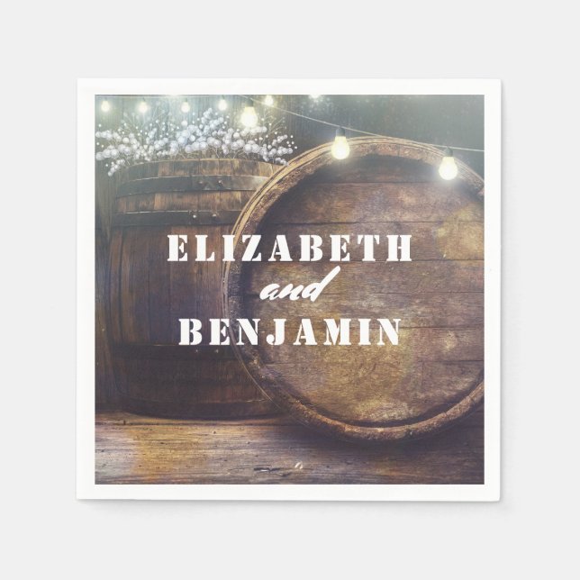 Guardanapo De Papel Casamento Russo do Cano da Respiração do Bebê (Frente)