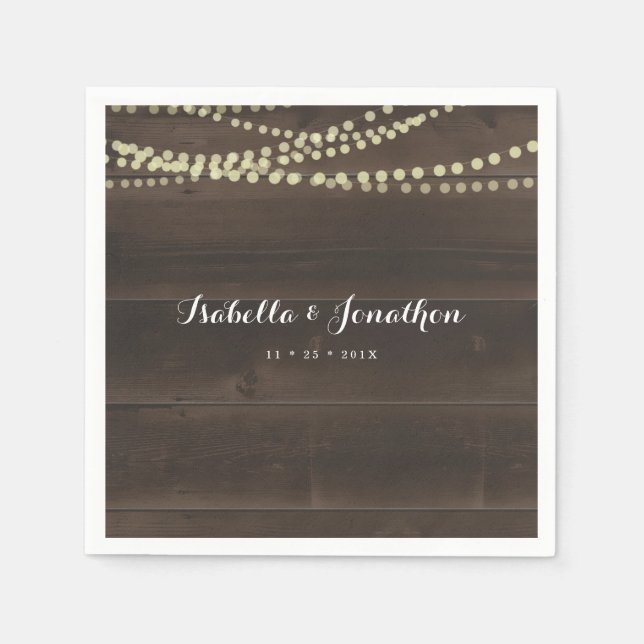 Guardanapo De Papel Casamento Russo Simples (Frente)