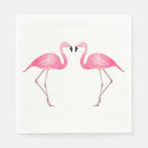 Casamento Tropical de Flamingo Rosa Chá de Noiva L