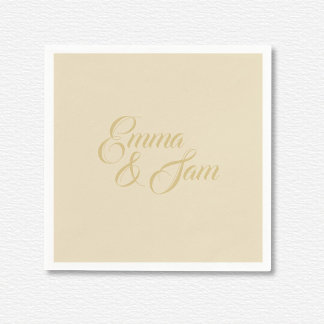 Guardanapo De Papel Casamento White Lotus