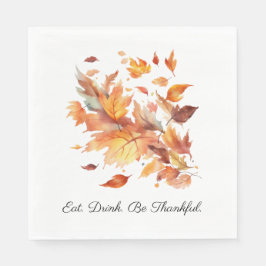 Guardanapo De Papel Cascata de Mapeamento de Breeze de outono, persona