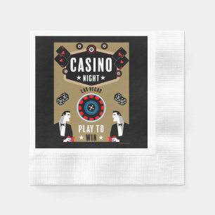 Guardanapo De Papel Casino Gambling Poker Roulette