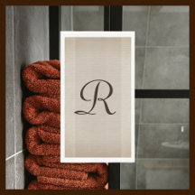 Castanho e Tom Neutros Texturizados Monogramas