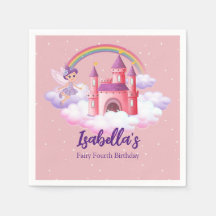 Castelo de Contos de Fadas de Aniversário Infantil