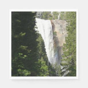 Guardanapo De Papel Catarata Vernal II no Parque Nacional de Yosemite