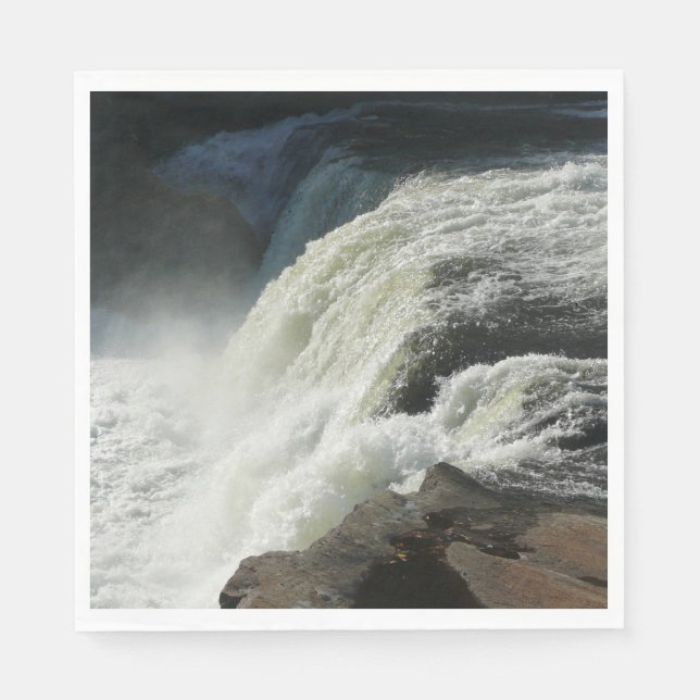 Guardanapo De Papel Cataratas de Ohiopyle na Pensilvânia (Frente)