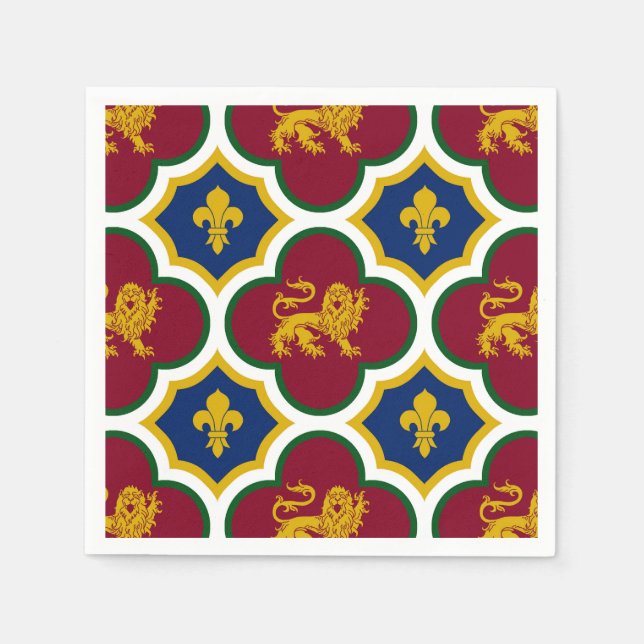 Guardanapo De Papel Catedral de Rochester Napkins (Frente)