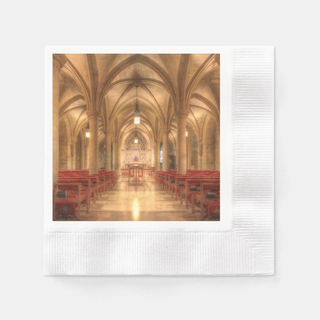 Guardanapo De Papel Catedral Nacional de Washington Capela de Belém (Frente)