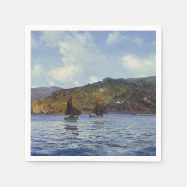 Guardanapo De Papel Catspaws off the Land (by Henry Moore) (Frente)