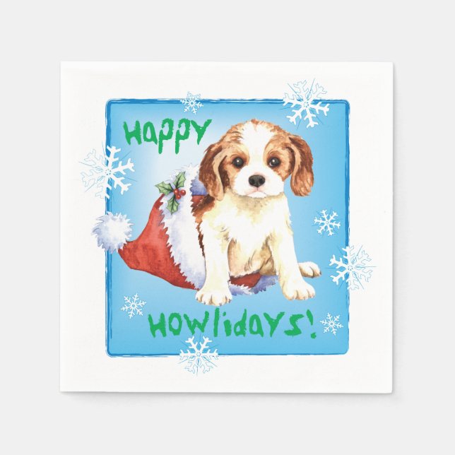 Guardanapo De Papel Cavaleiro de Natal (Frente)