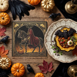 Guardanapo De Papel Cavaleiro Sem Cabeça Sleepy Hollow Gold Ouse Entra