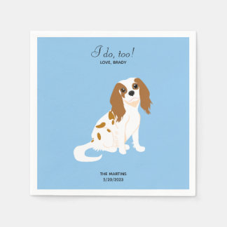 Guardanapo De Papel Cavalier King Charles Wedding Cocktail Napkins