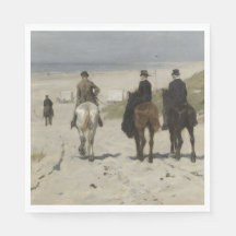 Cavalo da Manhã na Praia (por Anton Mauve)