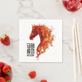Guardanapo De Papel Cavalo de Fogo