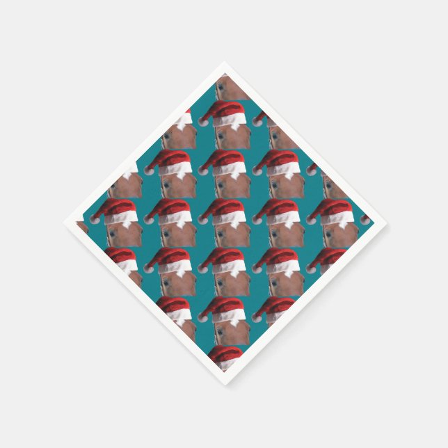 Guardanapo De Papel Cavalo de Natal (Canto)