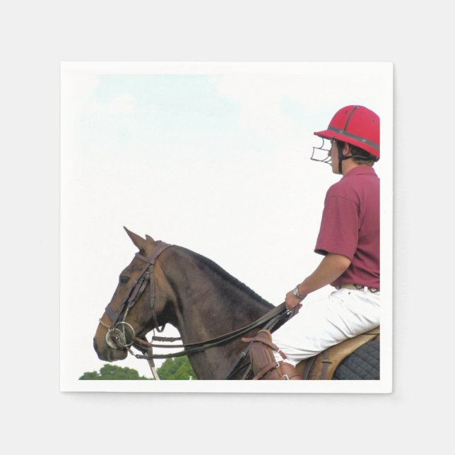 GUARDANAPO DE PAPEL CAVALOS ESPORTIVOS (Frente)