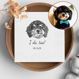 Guardanapo De Papel Cavoodle Personalizado Eu Também Faço