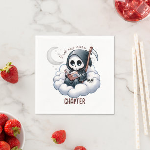 Guardanapo De Papel Ceifeira em Aquarela Amante de Livros, Clube do Li