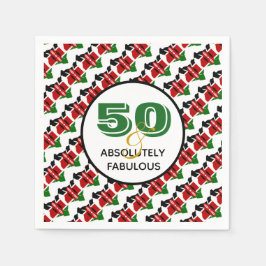 Guardanapo De Papel Celebração 50 e Absolutamente Fabulosa de KENYA