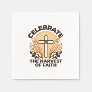 Guardanapo De Papel Celebração da Faith Harvest - Arte Inspiradora