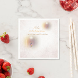 Guardanapo De Papel Celebração mágica Documento de aniversário da mãe 