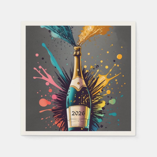 Guardanapo De Papel Celebrate NYE  (Frente)