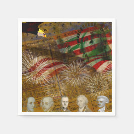 Guardanapo De Papel Celebre o Dia da Independência