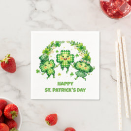 Guardanapo De Papel Celebre o Dia de São Patrício