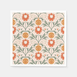 Guardanapo De Papel Celestial Floral Sunburst Seamless Pattern Design