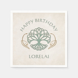 Guardanapo De Papel Celtic Medieval Fantasy Birthday