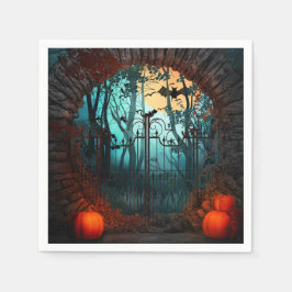 Guardanapo De Papel Cena Assustadora do Halloween (2)