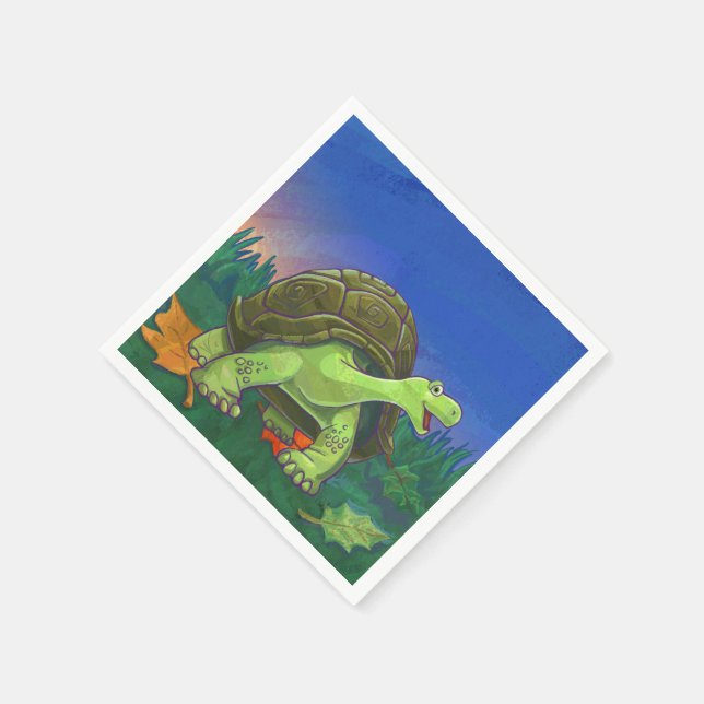 Guardanapo De Papel Centro do Partido Tortoise (Canto)