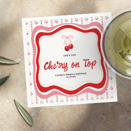 Guardanapo De Papel Cereja no Topo | CHÁ DE PANELA