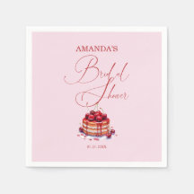 Cereja rosa elegante no Chá de panela superior