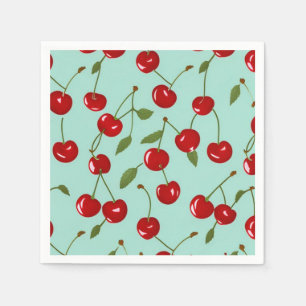 Guardanapo De Papel Cerejas de Verão