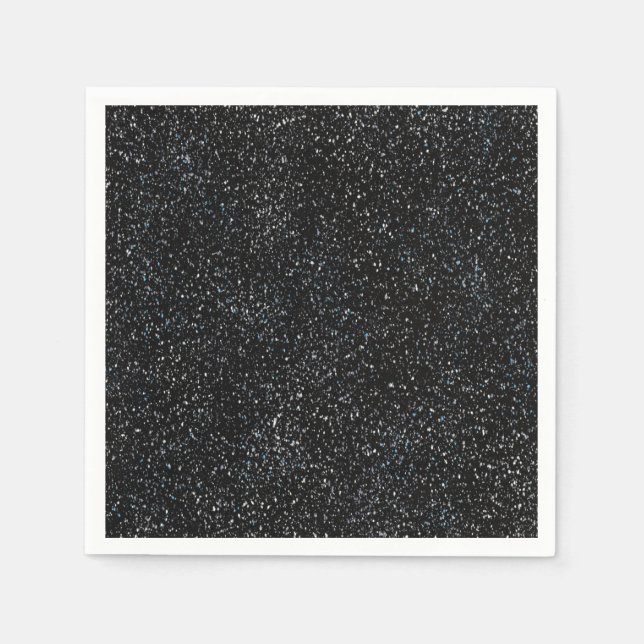 Guardanapo De Papel Céu Estrelado: Arte do Espaço Exterior (Frente)
