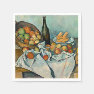 Guardanapo De Papel Cezanne Basket Apple Impressionismo Arte