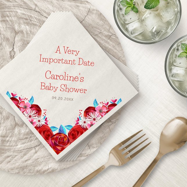 Guardanapo De Papel Chá de Aniversário de Alice Wonderland (Criador carregado)