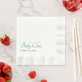 Guardanapo De Papel Chá de Bebê