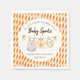 Guardanapo De Papel Chá de Bebê Baby Spritz Laranja Cítrico Fofo
