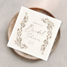 Chá de Bebê Boho Flor de Campo Elegante Casamento