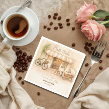 Chá de Bebê Café Bebe Neutro Elegante Marrom