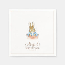 Guardanapo De Papel Chá de Bebê Coelhozinho