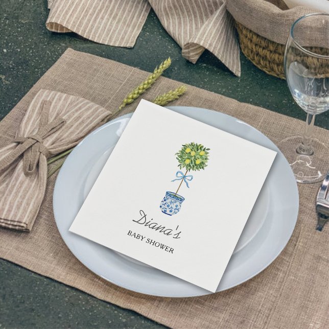 Guardanapo De Papel Chá de Bebê da Árvore de Limão (Criador carregado)